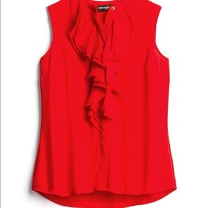 Karl Lagerfeld Sakeri ruffle detail blouse